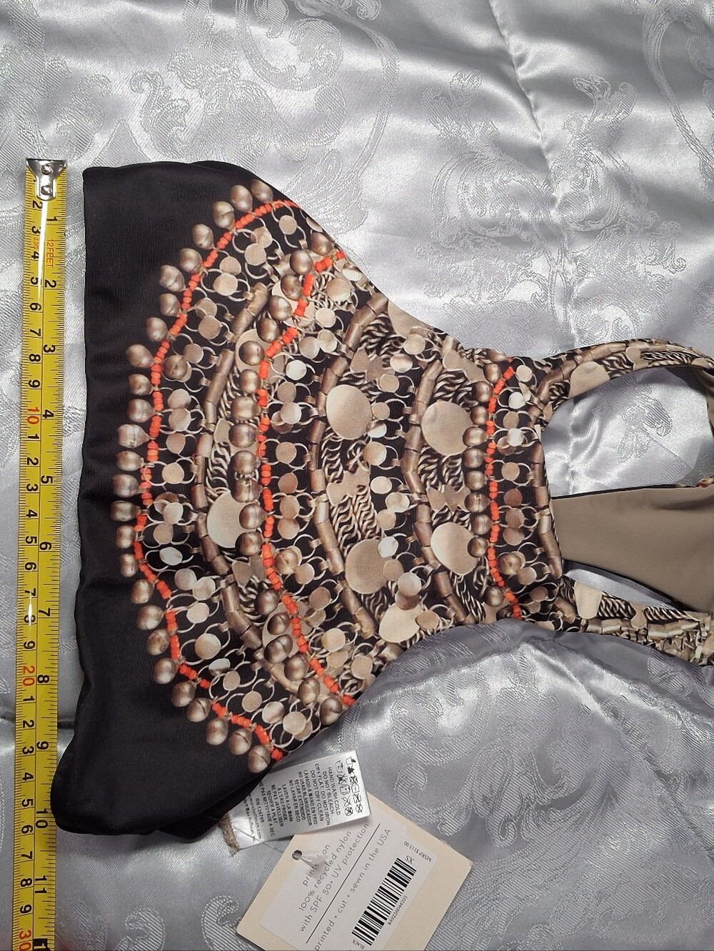 Mara Hoffman Chain Bikini Racer Back Top Size XS new with tags - Picture 7 of 7